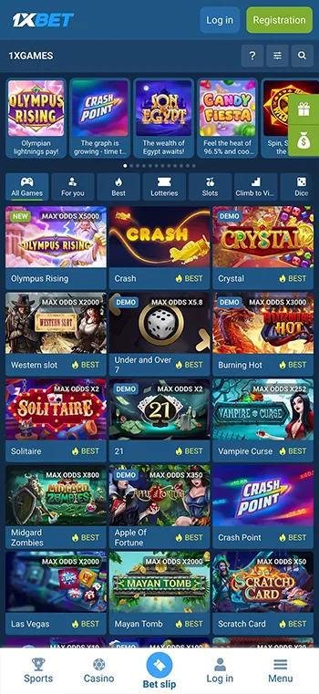 1xBet App Screenshot 5