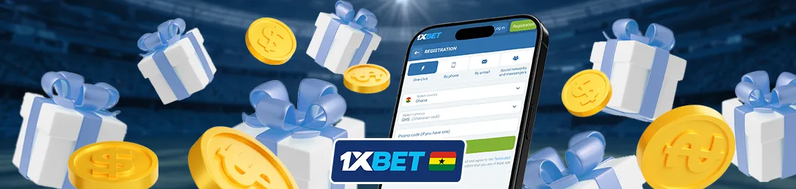 1xBet Ghana registration bonus
