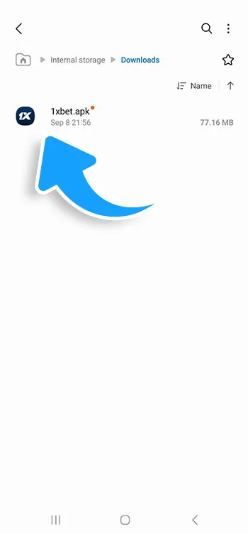 Step 5 - Downloads folder