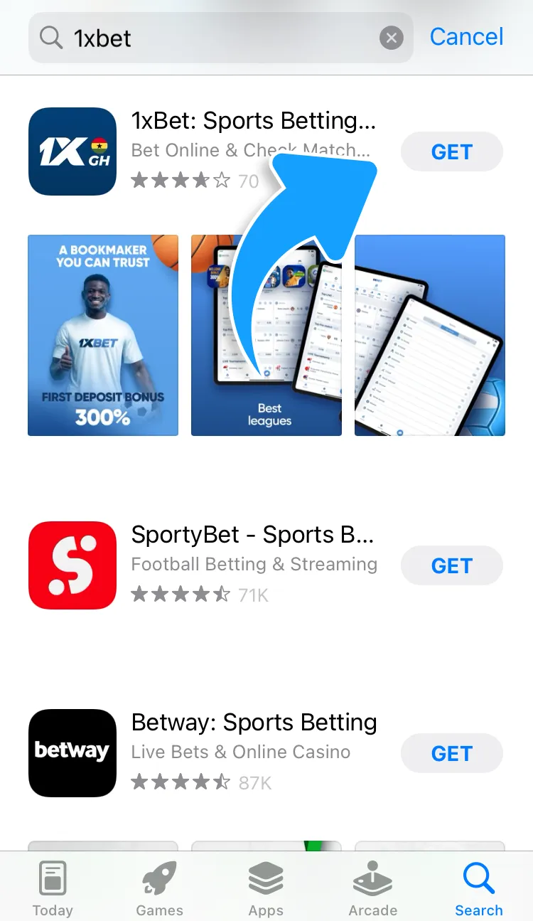 iOS Step 3 - Open app