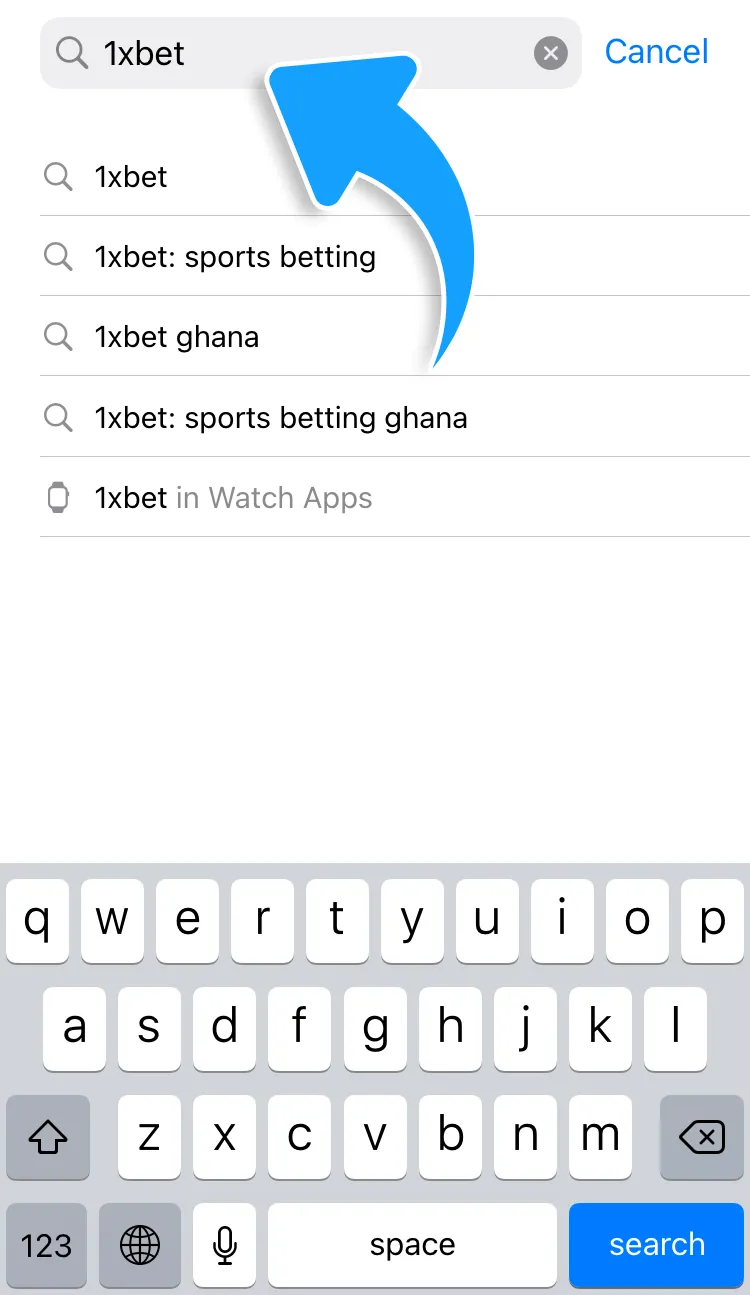 iOS Step 2 - Search app