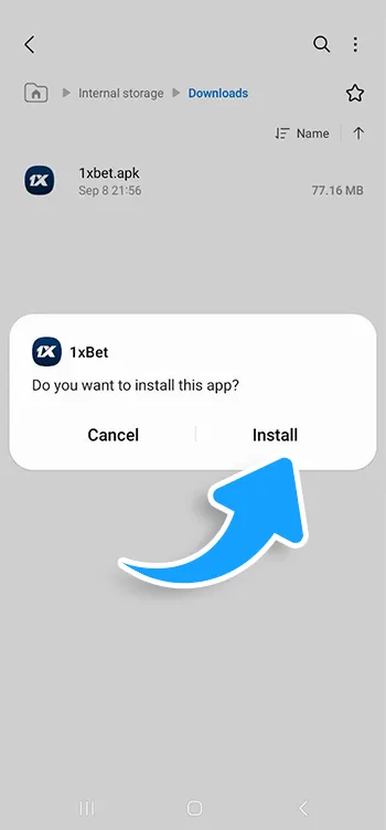 Step 6 - Install