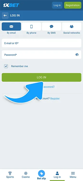 Step 4 - Click Login