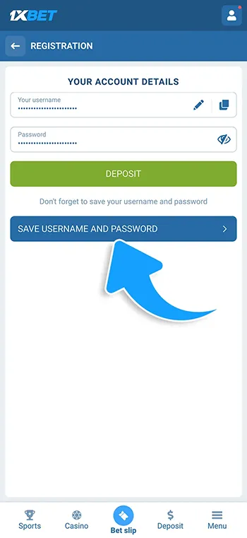 Step 5 - Set password